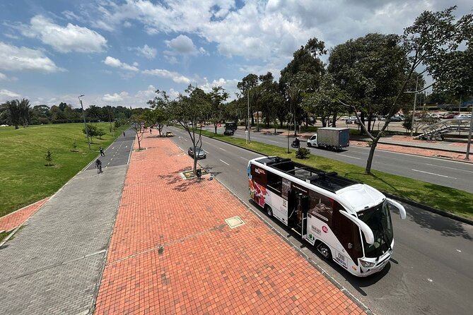 3-in-1 Panoramic Bus with walking tour and experiences - Parque 93 area to the north: modern Bogotá first, not last