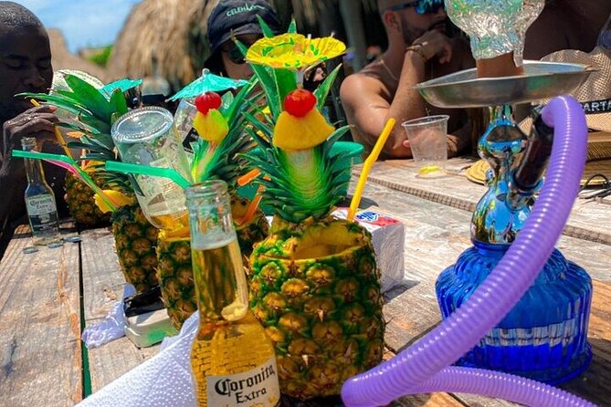 5 Island Tour with Lunch Snorkel in Cartagena Rosario Island - Stop 6, Playa Tranquila Baru: lunch, swimming, and real rest time
