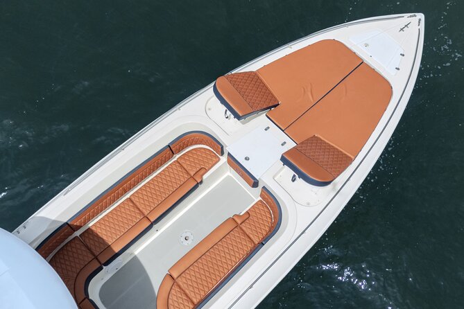 8-hour private tour in a luxurious and fast 41' AWA boat - Price and value: what $1,300 buys your group