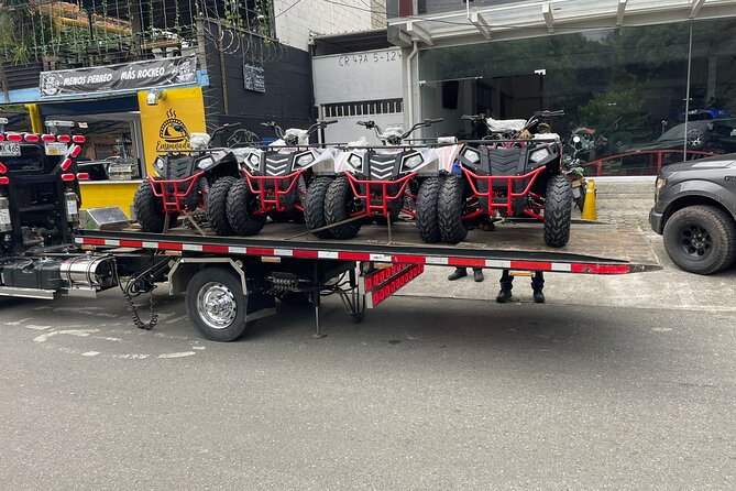 Adventure Tour in Medellin, ATV, Mountain Quads - What private transportation adds to the experience
