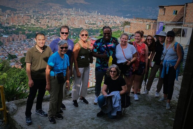 African Music Roots Private Tour in Comuna 13, Medellin - Wandering back near the metro, then a typical Colombian snack