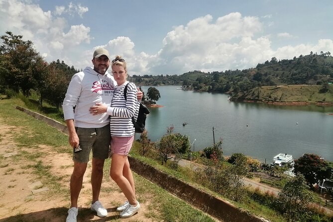 Amazing Private Guatape Tour + Boat Ride + Helicopter & Rock - The colorful plaza moment, where Guatapé actually feels like Guatapé
