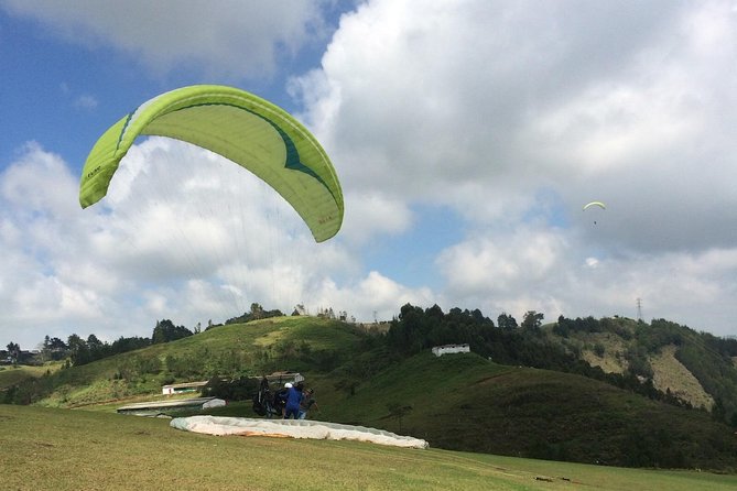 Andes Paragliding Tour from Medellin - What You See From Above: Medellín Hills and Grid-Like Views