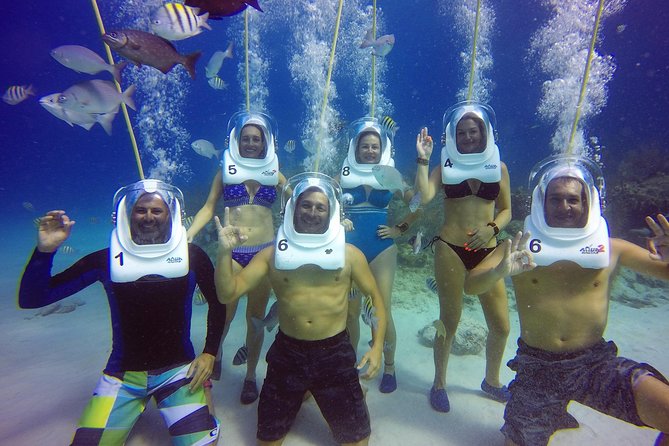 Aquanautas Helmet Diving in San Andres - How the 1.5 hours usually plays out, start to finish