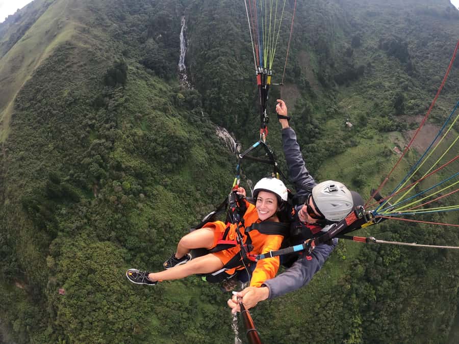 Bello: Paragliding in Medellín - San Félix, Aeroclub-style: The real start at El Voladero