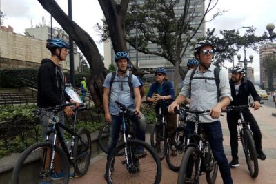 Bike Tour in Bogota Historical Sites and Fruit Market