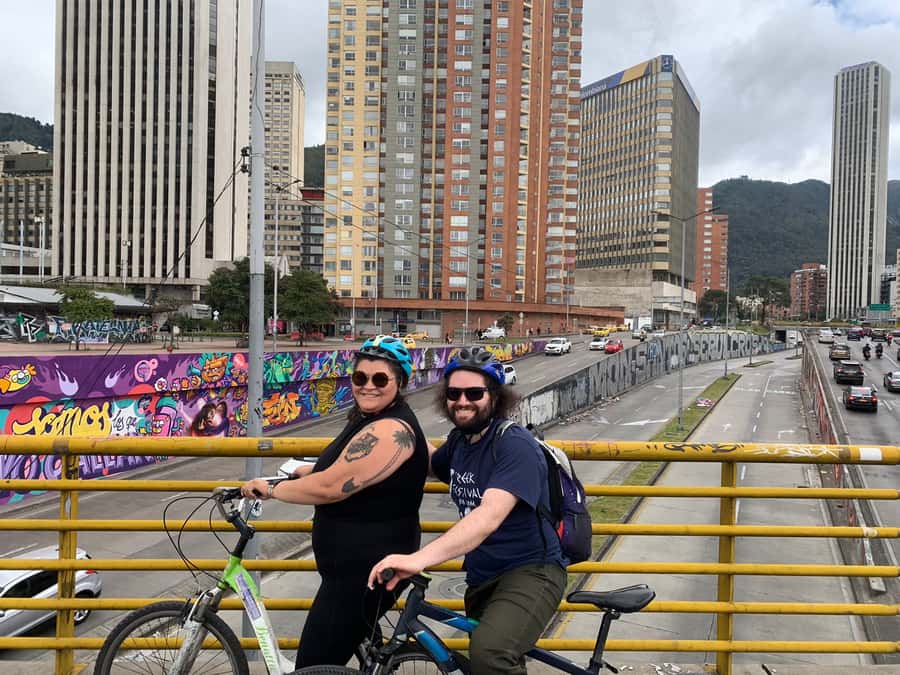 Biking in Full Color: Urban Art Bike Tour - Centro, Teusaquillo, Santa Fe, and La Macarena, the neighborhoods change the story