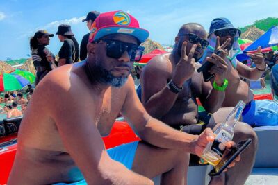 Boat Party on Cholón Island