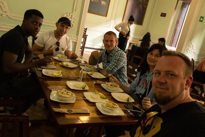 Bogotá Food Experience: Cultural & Culinary Tour - Meeting point, walking-only pace, and practical logistics