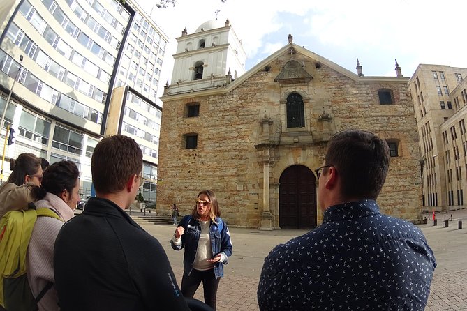 Bogota Kickstart Tour: Candelaria + Cacao & Coffee Experience •4h - Carrera 7 and Bogotá’s old commercial spine