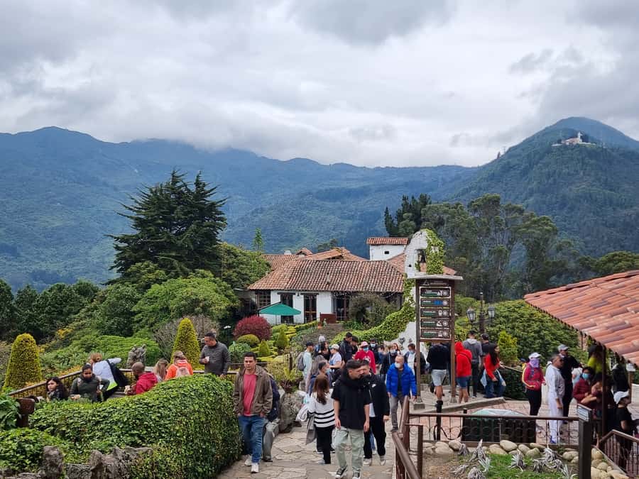 Bogota's Historic Center and Monserrate in one day - Lunch and a Local Restaurant Reset