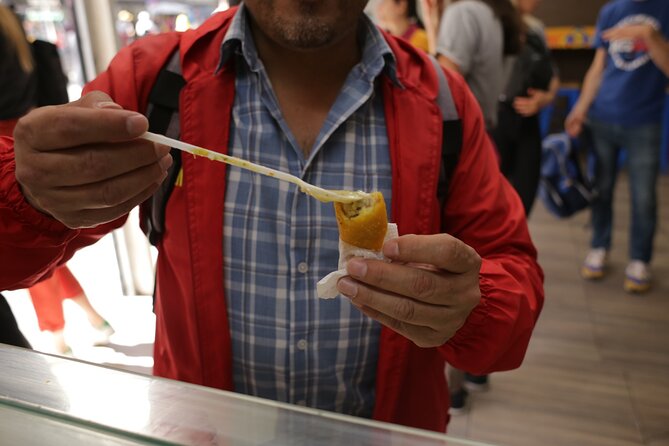 Bogota Shared Gastronomy Tour in the Historic Center - Stop 2: Santander Park Break With Tropical Fruit Juice and Big-City Calm