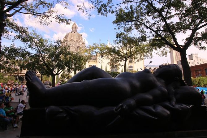 Botero Walking Tour: experiencing Medellin through the eyes of an artist - Plaza de Botero (Plaza Botero) and the bronze you can walk around