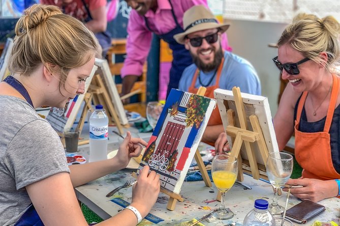Brunch And Paint in a secret rooftop - Key highlights at a glance