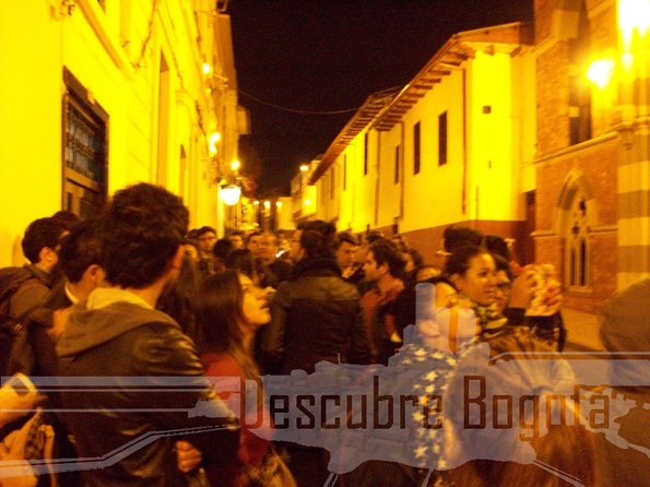 Candelaria Ghost Tour - Entering La Candelaria after dark, minus the gimmicks