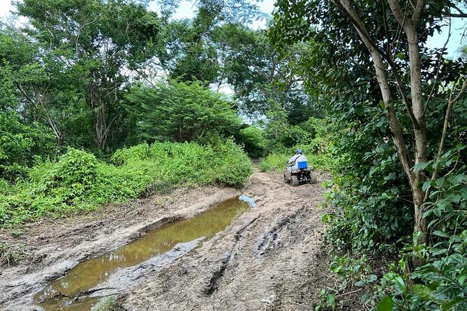 Cartagena ATV Tours by Bomba Tours - Playa Linda Cool Beach: short stop, quick swim reset