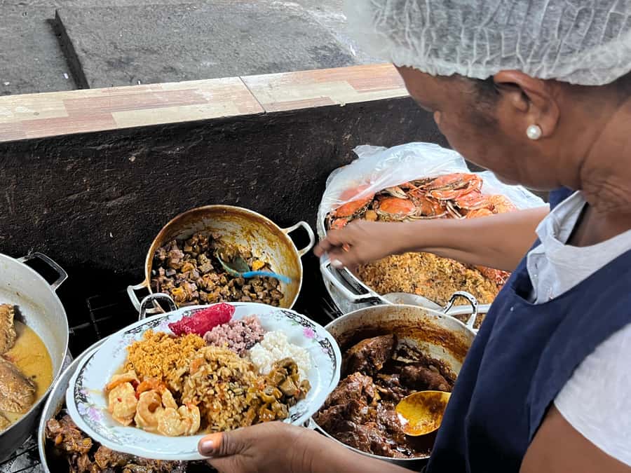 CARTAGENA: BIKE RIDE WITH LUNCH AT BOURDAIN'S FAVORITE SPOT - Manga, then Cartagena Bay: views you get without a long detour