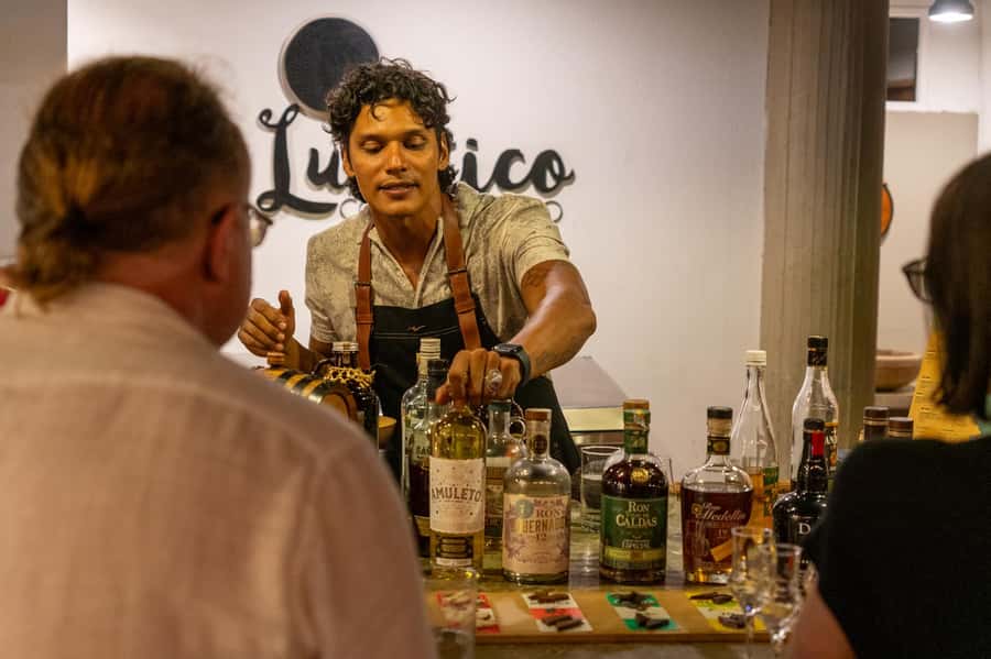 Cartagena: Boutique Rum and Chocolate Tasting at Lunático - What you taste: Colombian rum styles, history, and how production shows up