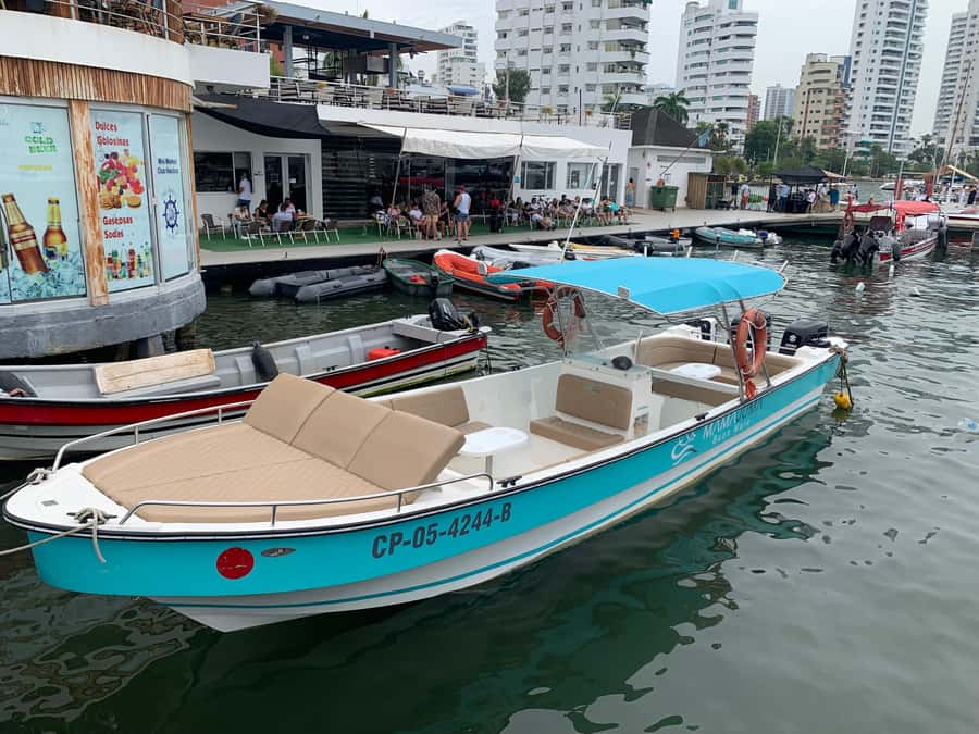 CARTAGENA, EXCLUSIVE launch for Rosario and Baru Islands - A Private Boat Day That Lets You Choose the Islands