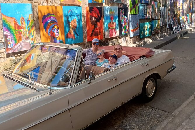 Cartagena Luxury Classic Car Tour + Bilingual Historian Guide - Walled City of Cartagena: 18th-century defense logic, explained fast