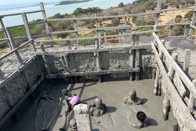 Cartagena Mud Volcano Tour - VIP Exclusive Crowd-Free Access! - Comfort Prep: stairs, slippery spots, and swimwear reality