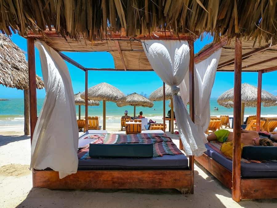 Cartagena: Palmarito Beachclub with Pool, Kayak and paddle! - Sunset and the beach atmosphere: plan for both beauty and noise