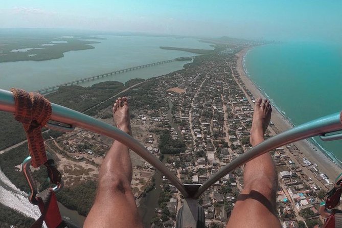 Cartagena Paragliding Experience - The Paratrike Takeoff, Where Your Body Feels the Magic