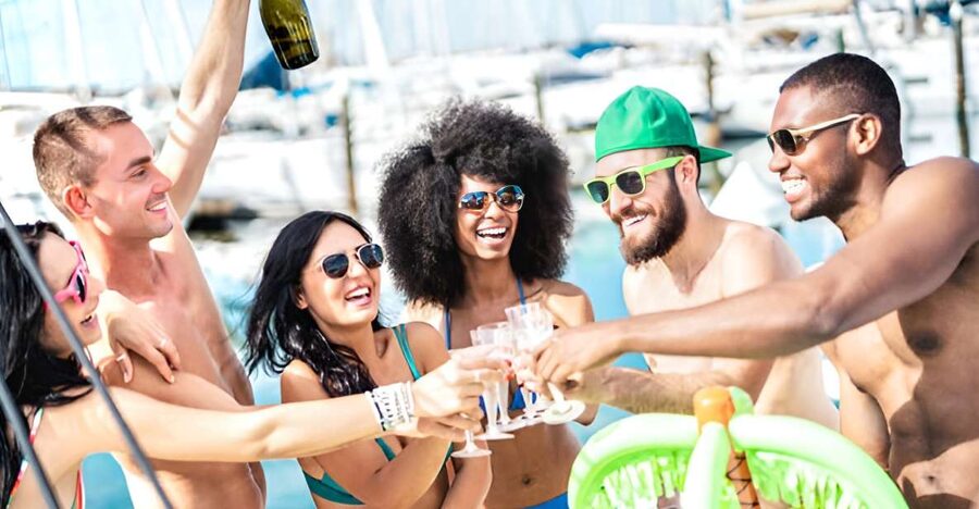 Cartagena: Party Boat to Cholon Beach with 2 Drinks & Lunch - Cholón Beach Time: Pool Access, Guided Rumba, and a Break in Between