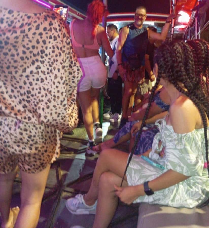 Cartagena: Party on a typical bus crossing the city - Key Points at a Glance