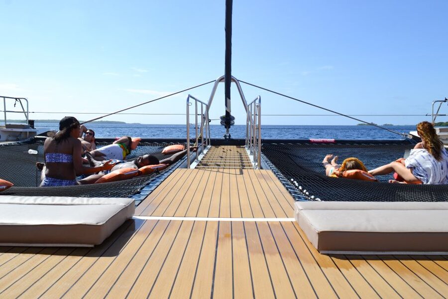 Cartagena: Rosario Islands Catamaran with Lunch and Snorkel - What the swim stops are really like (and what they are not)
