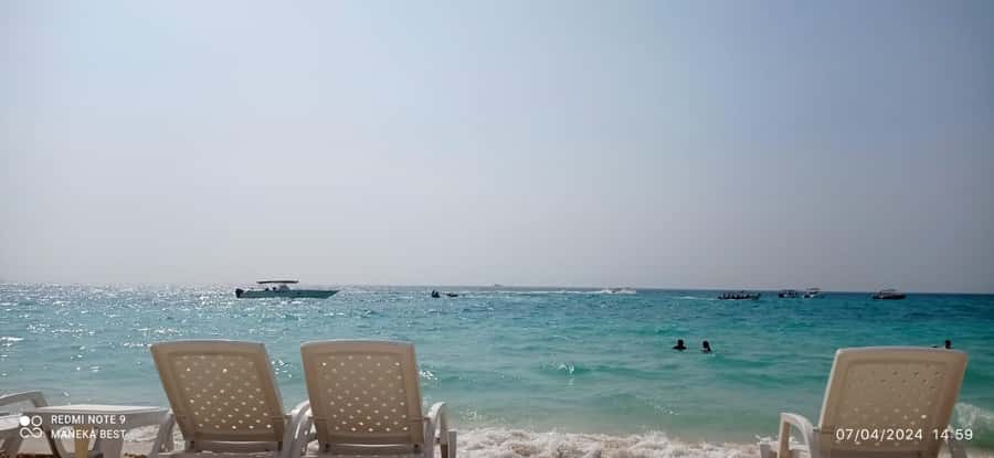 Cartagena: Rosario islands Playa Blanca Barù by boat & lunch - The boat back, plus how to stay comfortable on a day that gets wet
