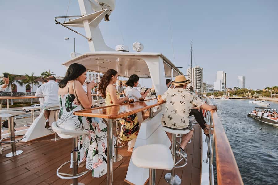 Cartagena: Sunset Cruise with Open Bar - The route: where you sail and what each part is best for