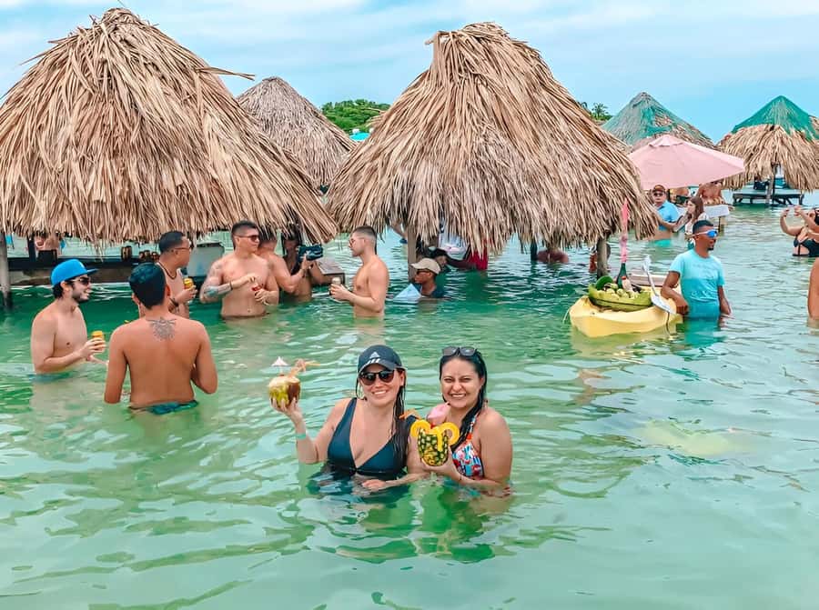 Cartagena: Visit 4 islands in a speedboat + plankton! - Playa Blanca Barú Sunset: The Big Reward Moment