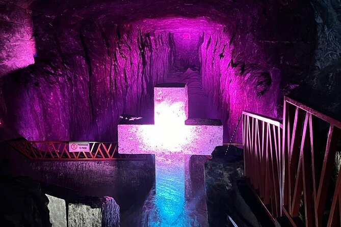 Cathedral of Sal Tour : an hour from Bogota - The Via Crucis stations carved from salt rock