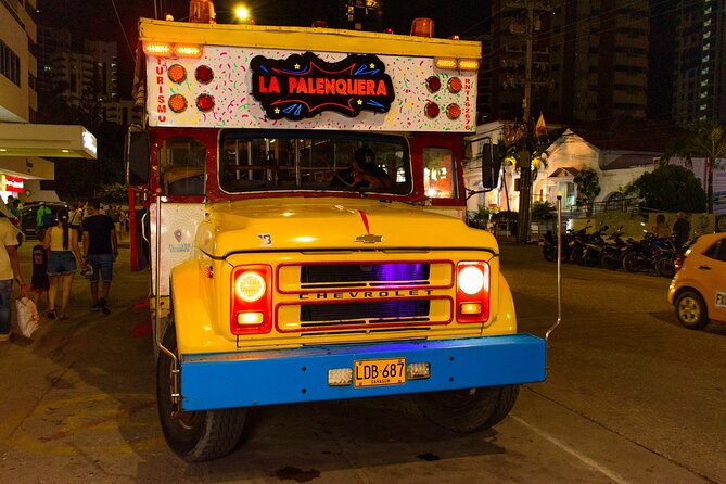 Chiva Party a Night Walk through the Streets of Cartagena - Las Botas Viejas, Old Boots, And Your First Photo Stop