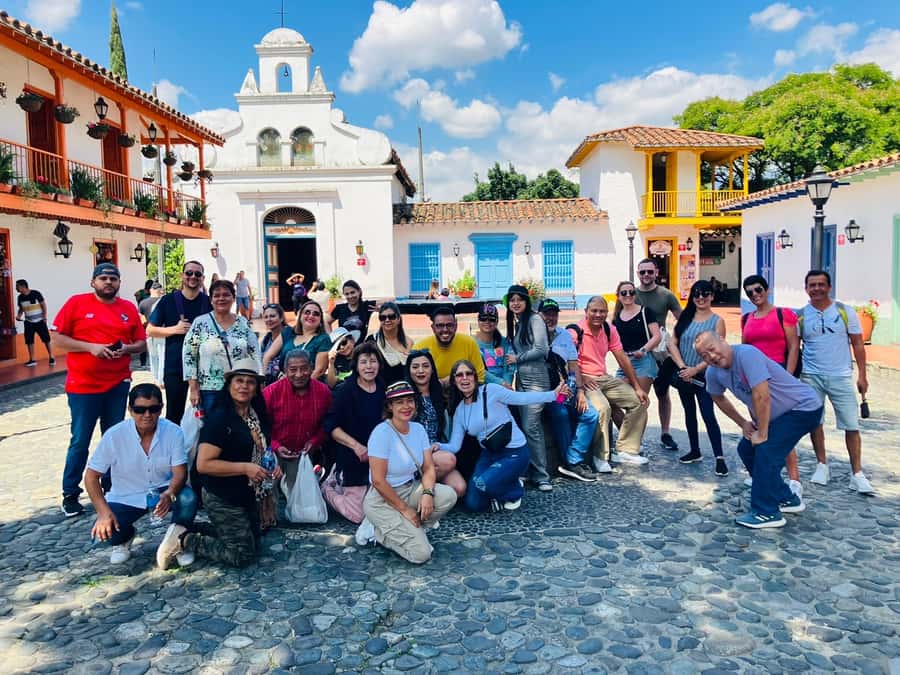 City Tour Medellin with a Chiva or a thematic van - The Barefoot Park stop you’ll remember (Parque de los Pies Descalzos)