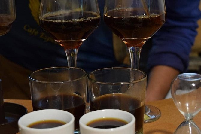 Coffee tasting experience at Divino Café Especial - How the tasting starts: training your senses first