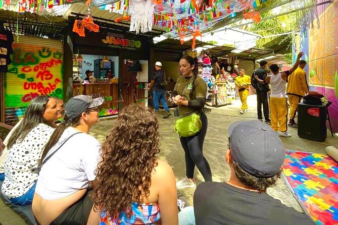 Commune 13 art and color - Snack Time in Comuna 13: Included, Filling, and Local