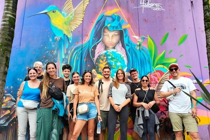 Commune 13 graffiti tour food Panoramic street and cable car - Stop 2: Juan XXIII Metrocable Station and the Viewpoint Stop