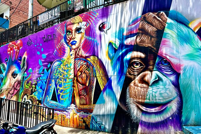 Commune 13 Private Tour; History, Graffitour and Snacks included - Stop 2: Comuna 13 art galleries for photos, Arcos C13 to George Art