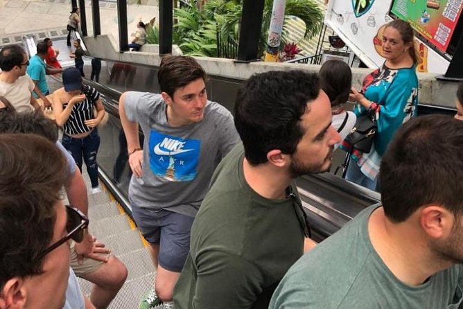 commune thirteen transformation story - Electric escalators: the route that shapes the whole experience