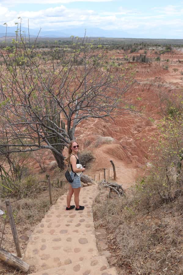 Community tour Biodiversity Latatacoa Desert Villavieja - Backpackers Neiva nature reserve: cacti, water pools, and plant survival