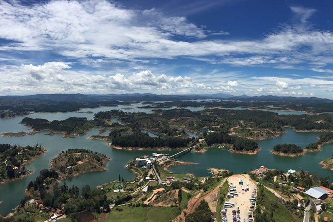 El Peñol and Guatape Small Group Tour from Medellin - Guatapé town center, zócalos plaza, and the promenade stroll