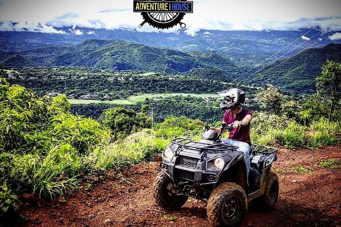 Extreme ATV Experience in Medellin - Warming Up On The Private Track Before You Go Extreme