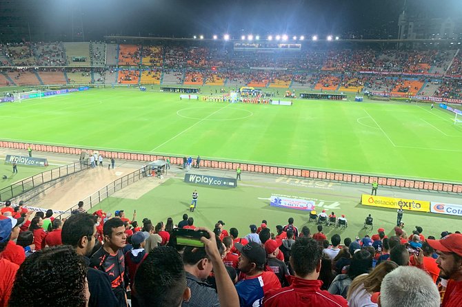 Football game tour - What the Medellín match is really like once you’re inside