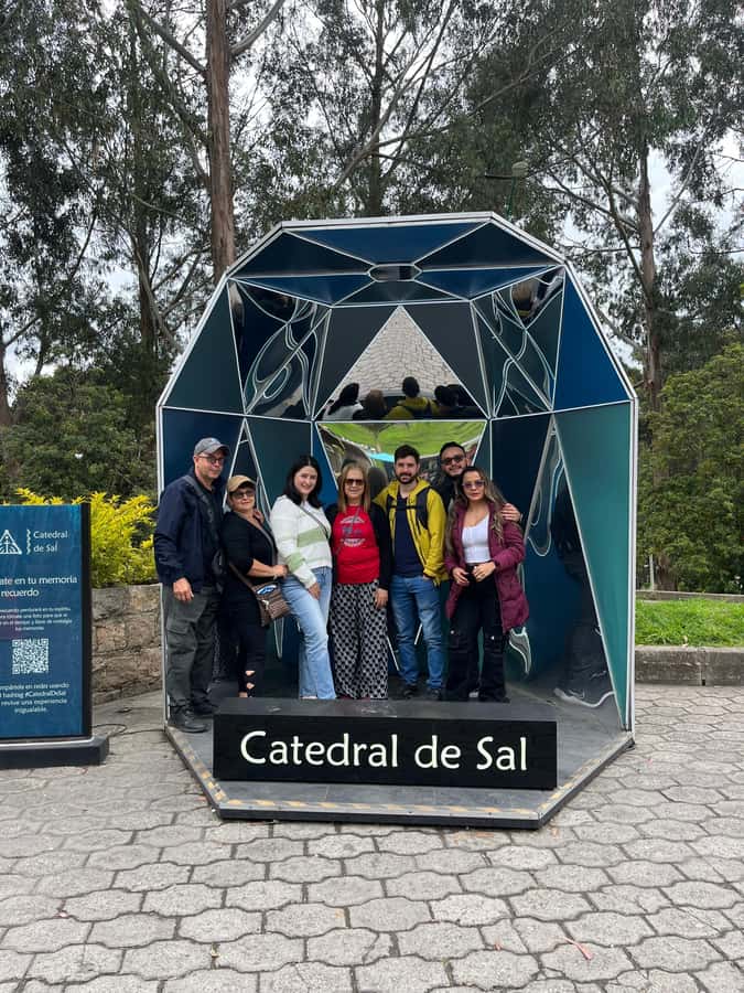 FROM BOGOTA: Salt Cathedral and Andrés Carne de Res (Chía) Tour - What You Will See: Stations of the Cross, Central Nave, and Salt Sculptures