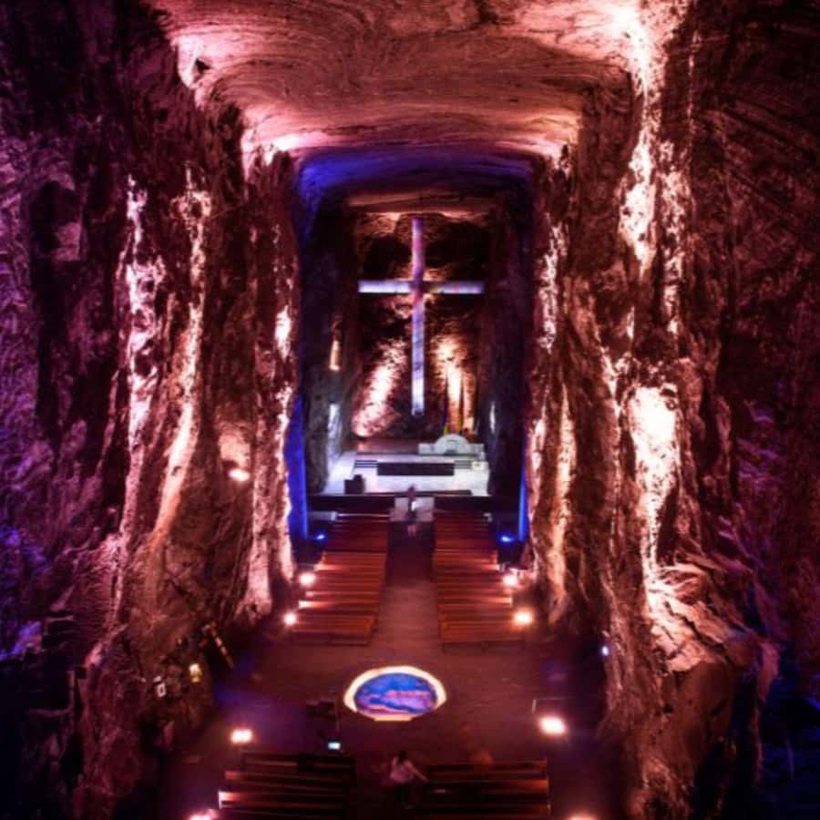 From Bogota: Salt Cathedral Tour in Zipaquirá - Entering the Salt Cathedral: guided viewpoints that make sense