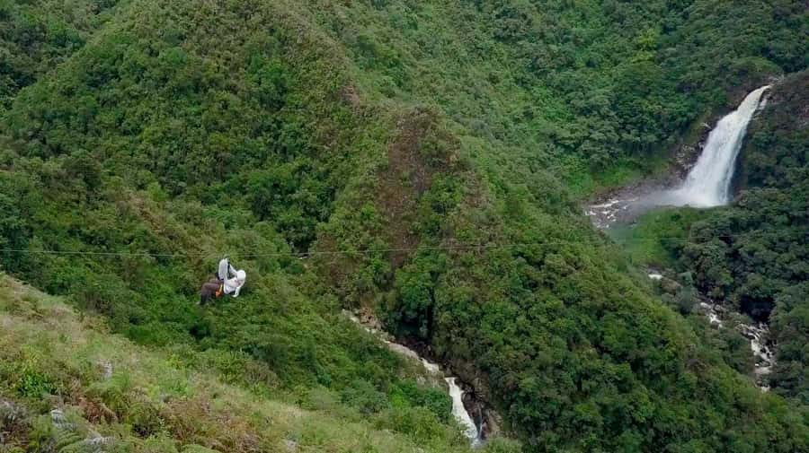 From Medellín: Dream Hammocks, Zipline, & Waterfall Day Trip - Second zipline plus return hike: wrap-up with one more adrenaline hit