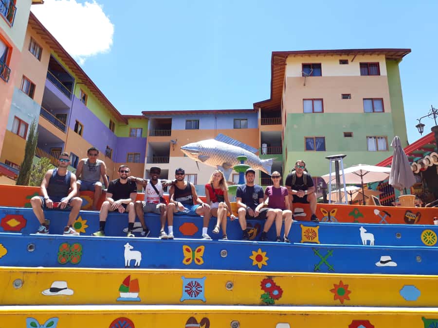 From Medellin: Guatapé Day Trip with El Peñol Rock and Lunch - Meet at Los Patios Hostel in Medellín, Then Fuel Up