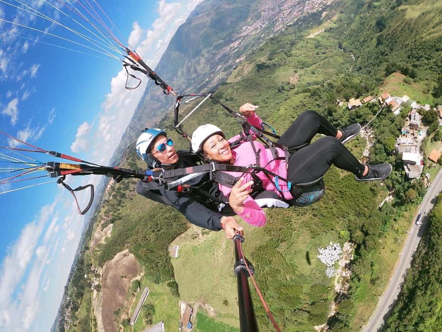 From Medellín: Paragliding Tour with GoPro Photos & Videos - GoPro Photos and Videos, Delivered Fast
